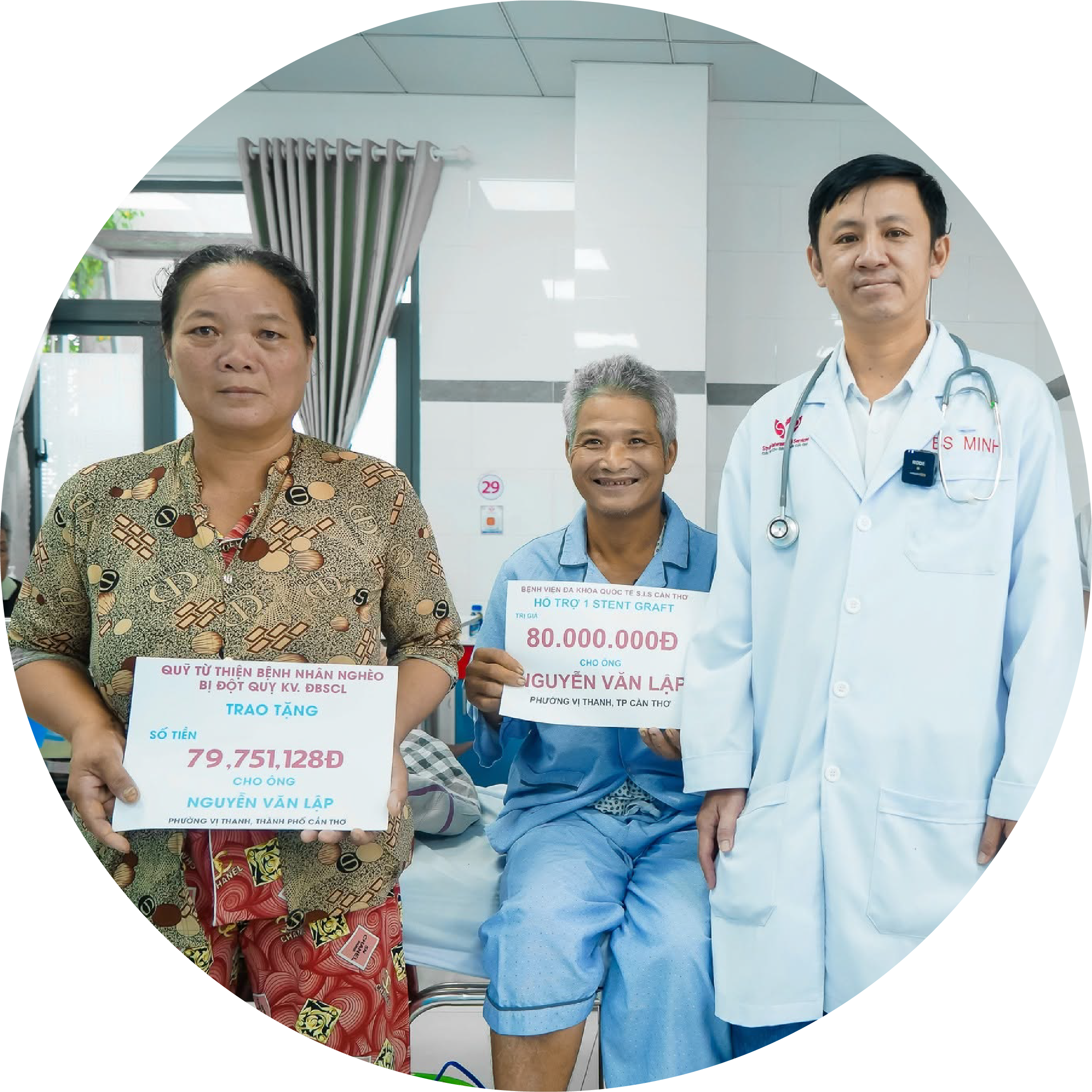 Trao hỗ trợ bệnh nhân 7