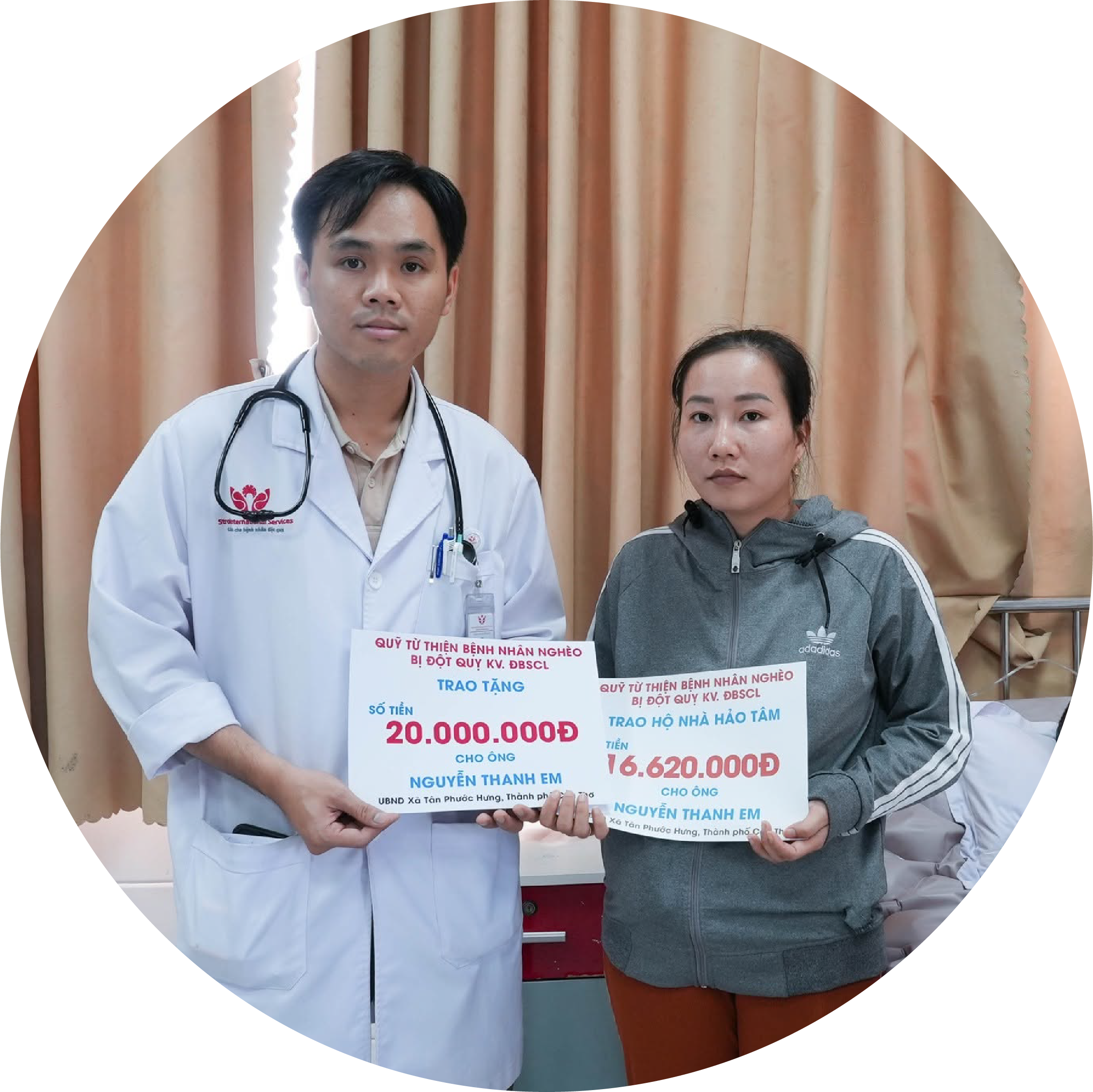 Trao hỗ trợ bệnh nhân 8