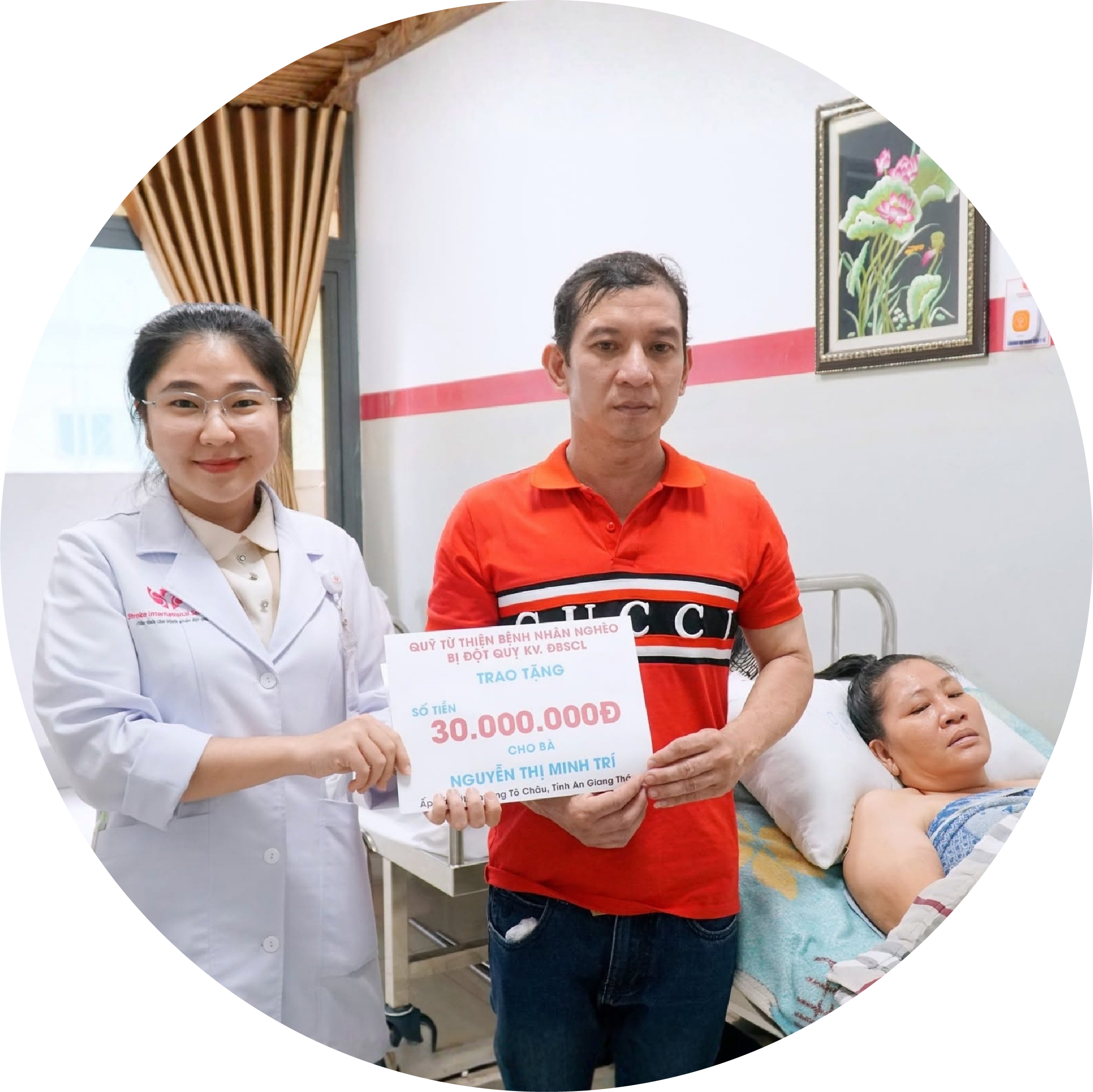 Trao hỗ trợ bệnh nhân 2